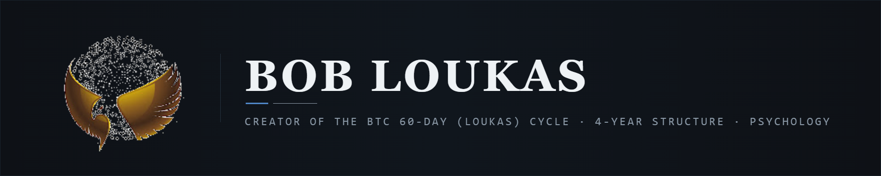 Bob Loukas channel banner